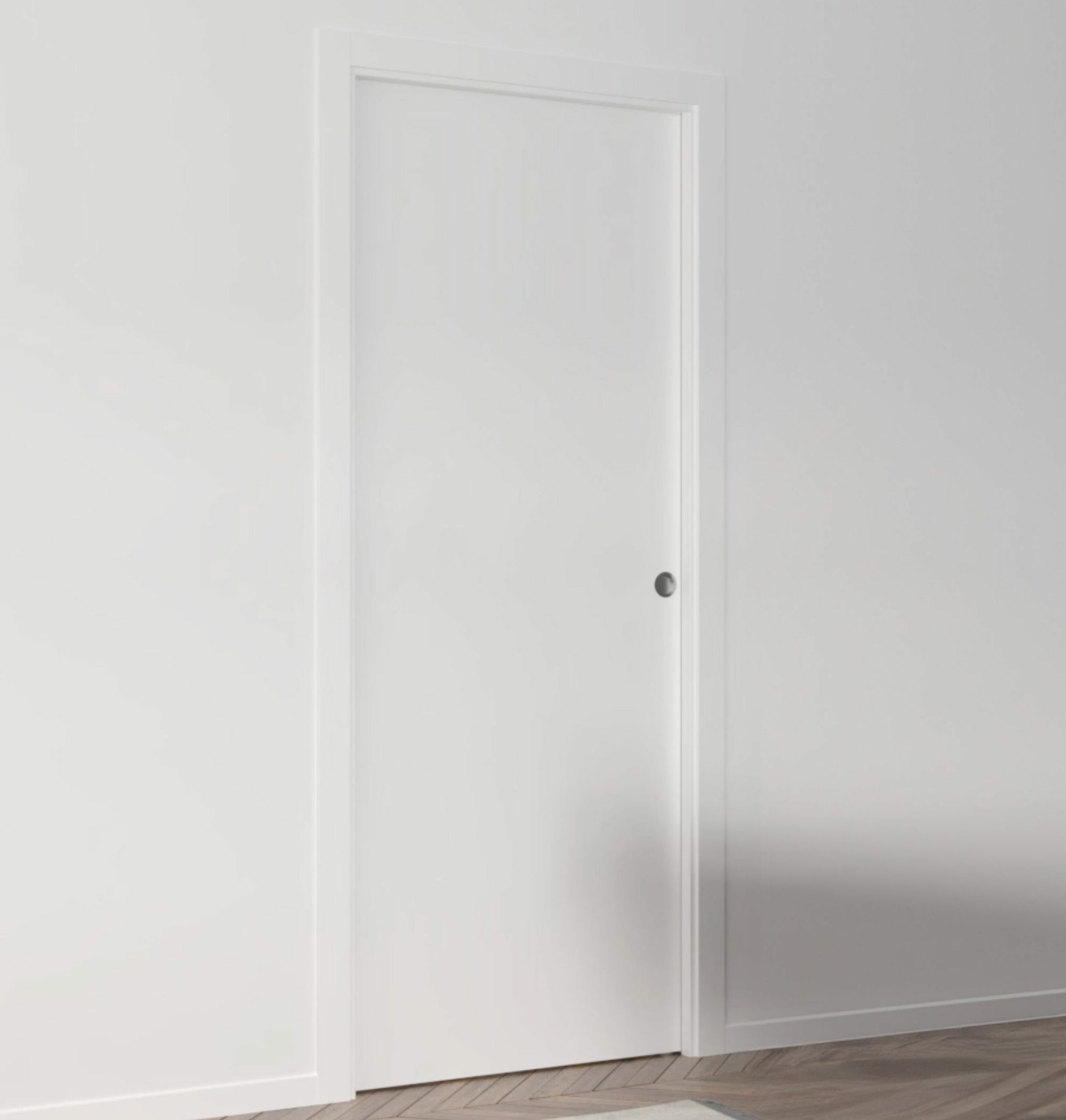 Porte coulissante acoustique 32db et 43db de la gamme classique de chez ECLISSE.