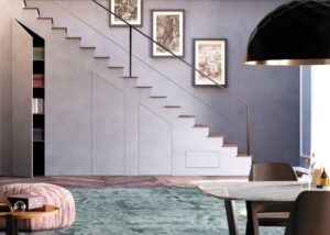 Syntesis Areo, un espace fonctionnel et affleurant sous votre escalier.
