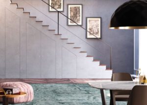 Syntesis Areo, un espace fonctionnel et affleurant sous votre escalier.