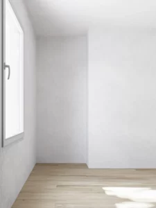 Niche où il est possible d'installer un espace de télétravail.